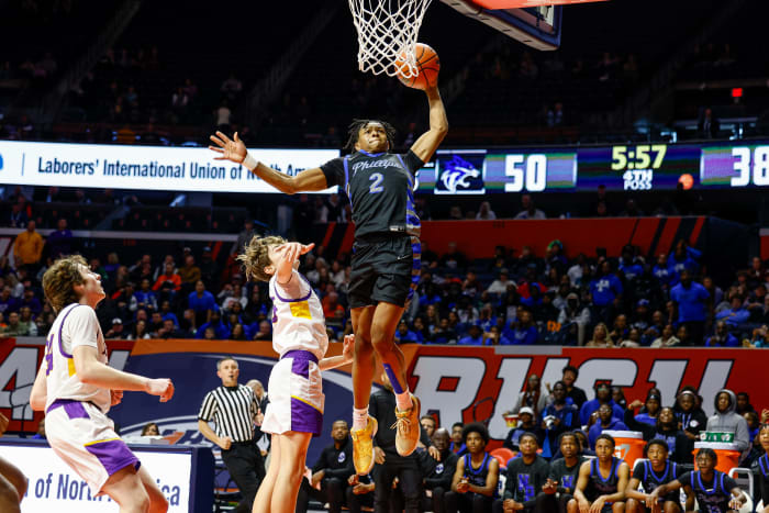 Phillips Academy Williamsville Illinois boys basketball March 7 2024 Nate Latsch 26523